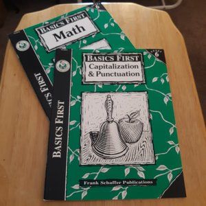 Math & Capitalization Workbooks Grade 6